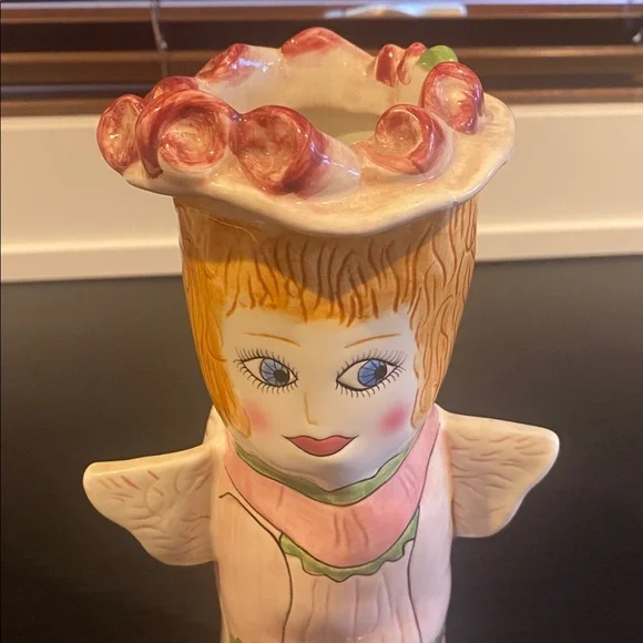 Vintage Susan Paley Ganz Bella
Casa Grace Rose Pink Angel Vase - Picture 4 of 16